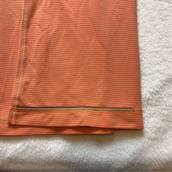 Lululemon Run All Day HCRD Short Sleeve Orange Tone Shirt - Picture 8 of 11